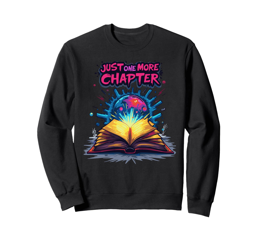 Book Lover Reading Lovers Sweatshirt - Graphic Print for Adults - T-Shirt, Sweatshirt, Hoodie