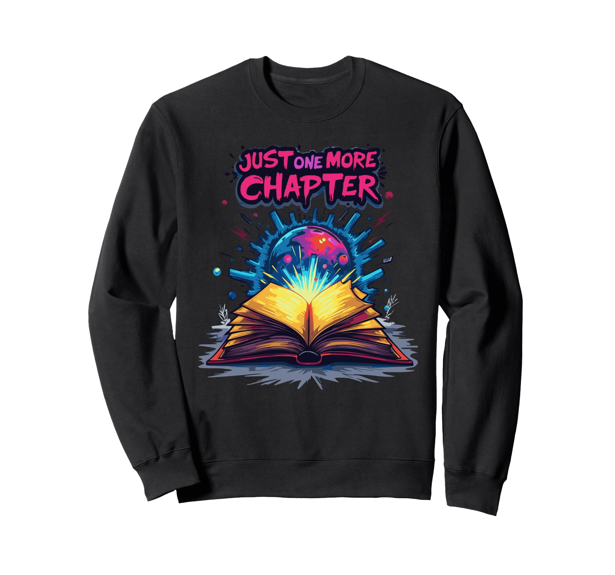 Book Lover Reading Lovers Sweatshirt - Graphic Print for Adults - T-Shirt, Sweatshirt, Hoodie