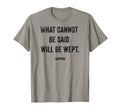 Sappho What Cannot Be Said Feminist T-Shirt - Trendy Graphic Men Women - T-Shirt, Sweatshirt, Hoodie