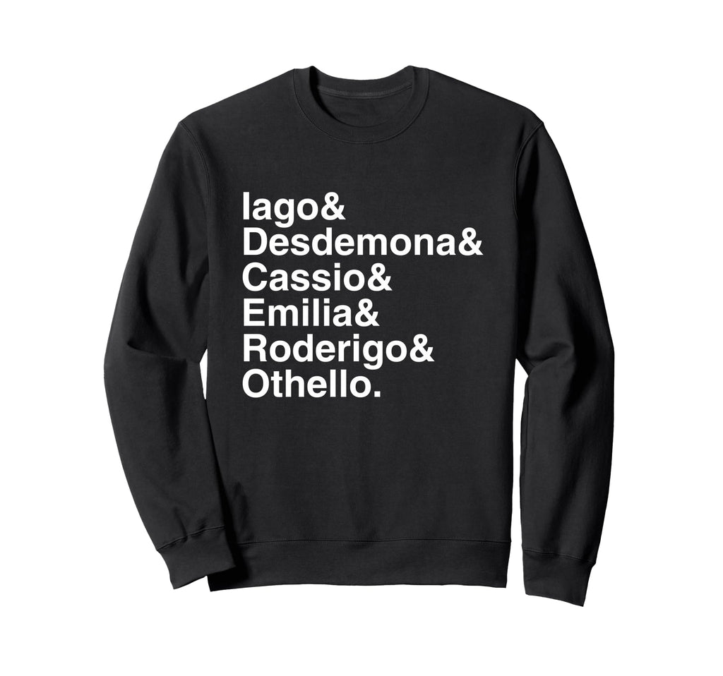 Shakespeare Othello Character Sweatshirt - Casual Everyday Wear for Adults - T-Shirt, Sweatshirt, Hoodie