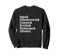 Shakespeare Othello Character Sweatshirt - Casual Everyday Wear for Adults - T-Shirt, Sweatshirt, Hoodie