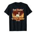 Best Buckin Step Son Ever Funny Hunting T-Shirt - Novelty Apparel Unisex - T-Shirt, Sweatshirt, Hoodie