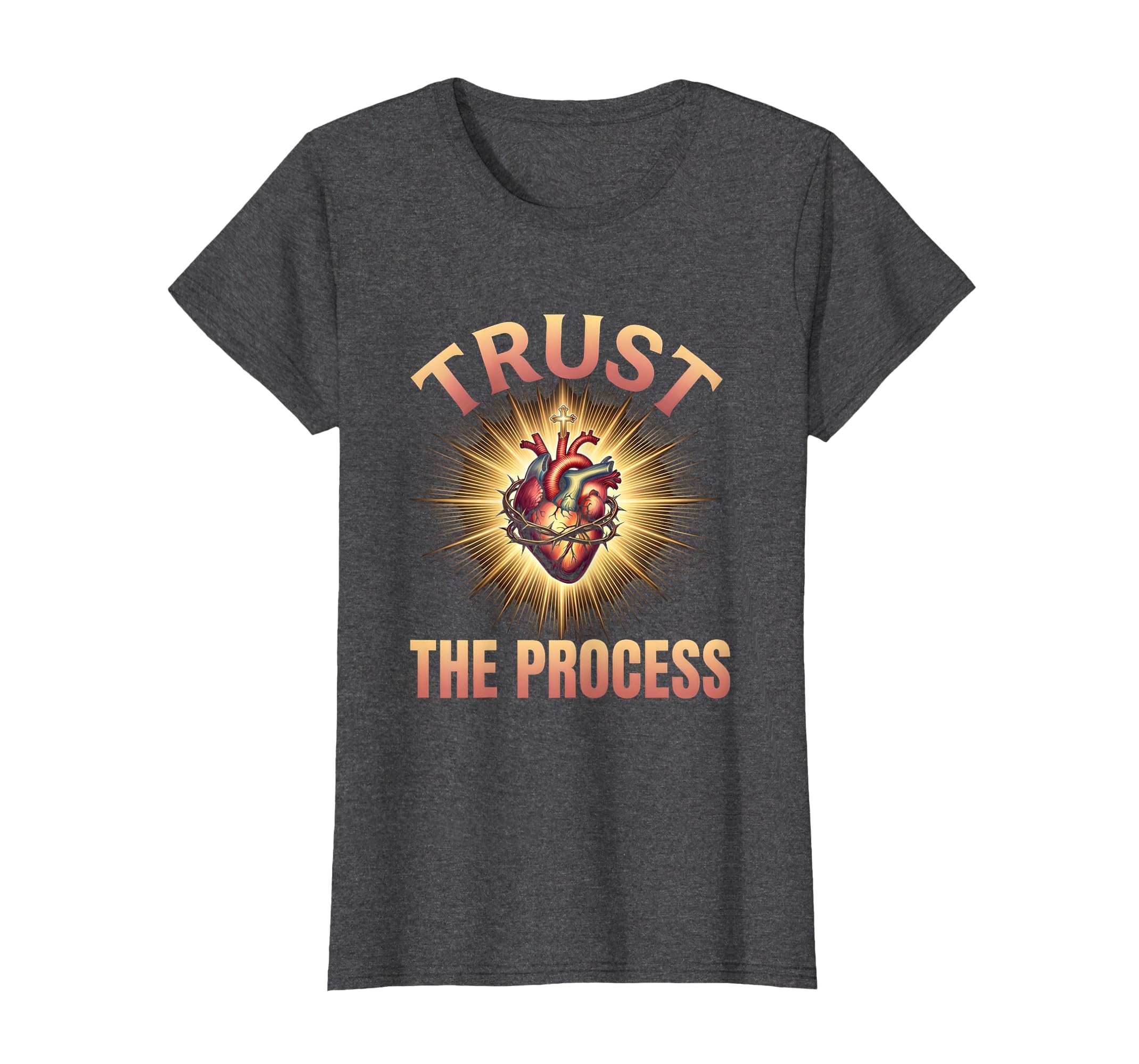 Trust Process Jesus Faith Inspirational T-Shirt - Unique Graphic for Adults - T-Shirt, Sweatshirt, Hoodie