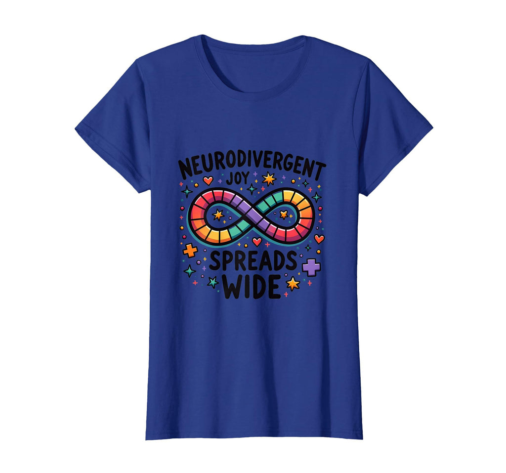 Neurodivergent Joy Spreads Wide T-Shirt - Aesthetic Graphic for Adults - T-Shirt, Sweatshirt, Hoodie