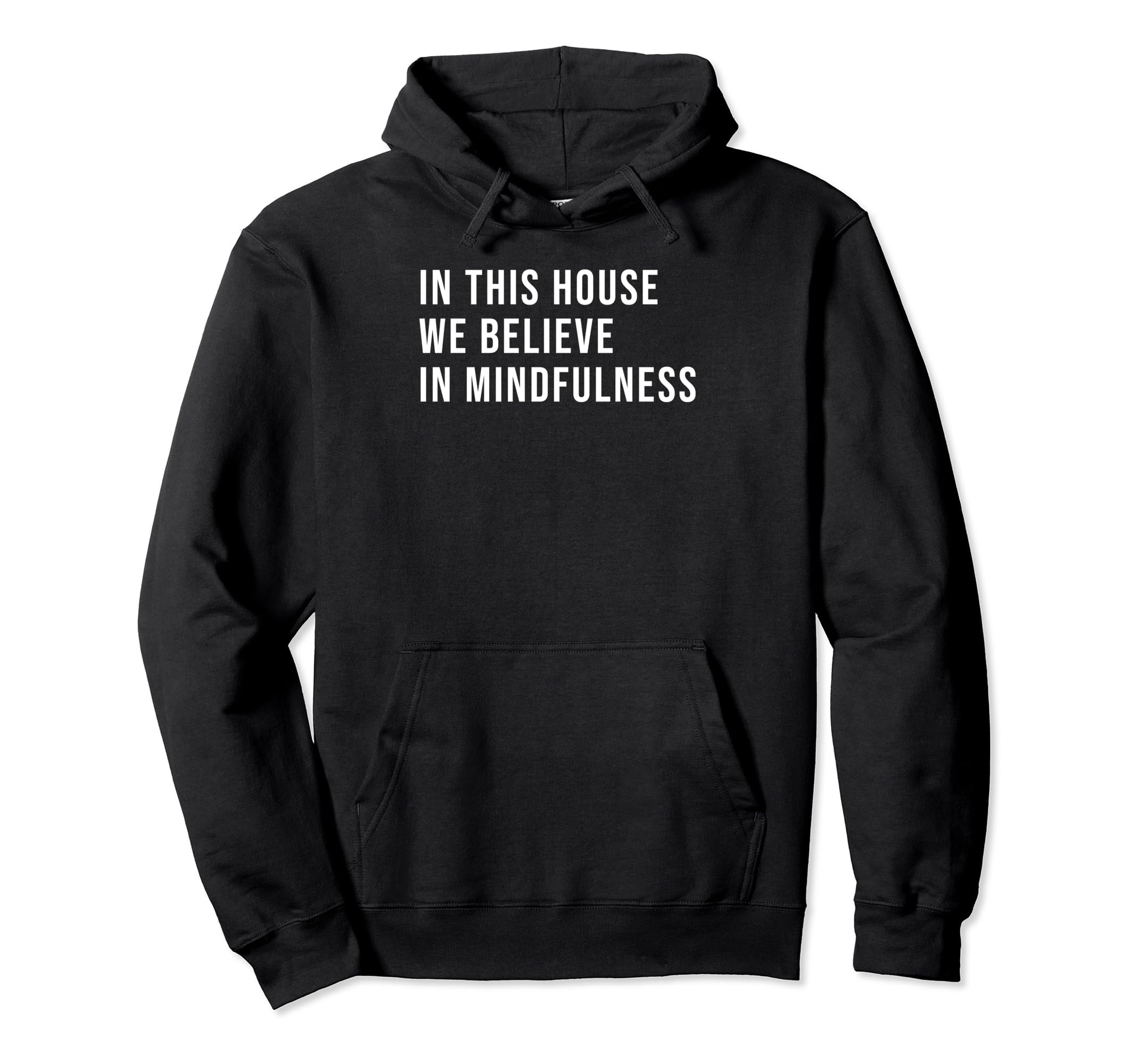 Yoga Positive Mindfulness Yogi Hoodie - Aesthetic Graphic for Adults - T-Shirt, Sweatshirt, Hoodie