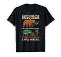 Funny Grammar Punctuation Saves Hikers T-Shirt - Graphic Print Unisex - T-Shirt, Sweatshirt, Hoodie