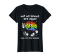 Funny Adhd Rainbow Brain T-Shirt - Fun Novelty Design for Adults - T-Shirt, Sweatshirt, Hoodie