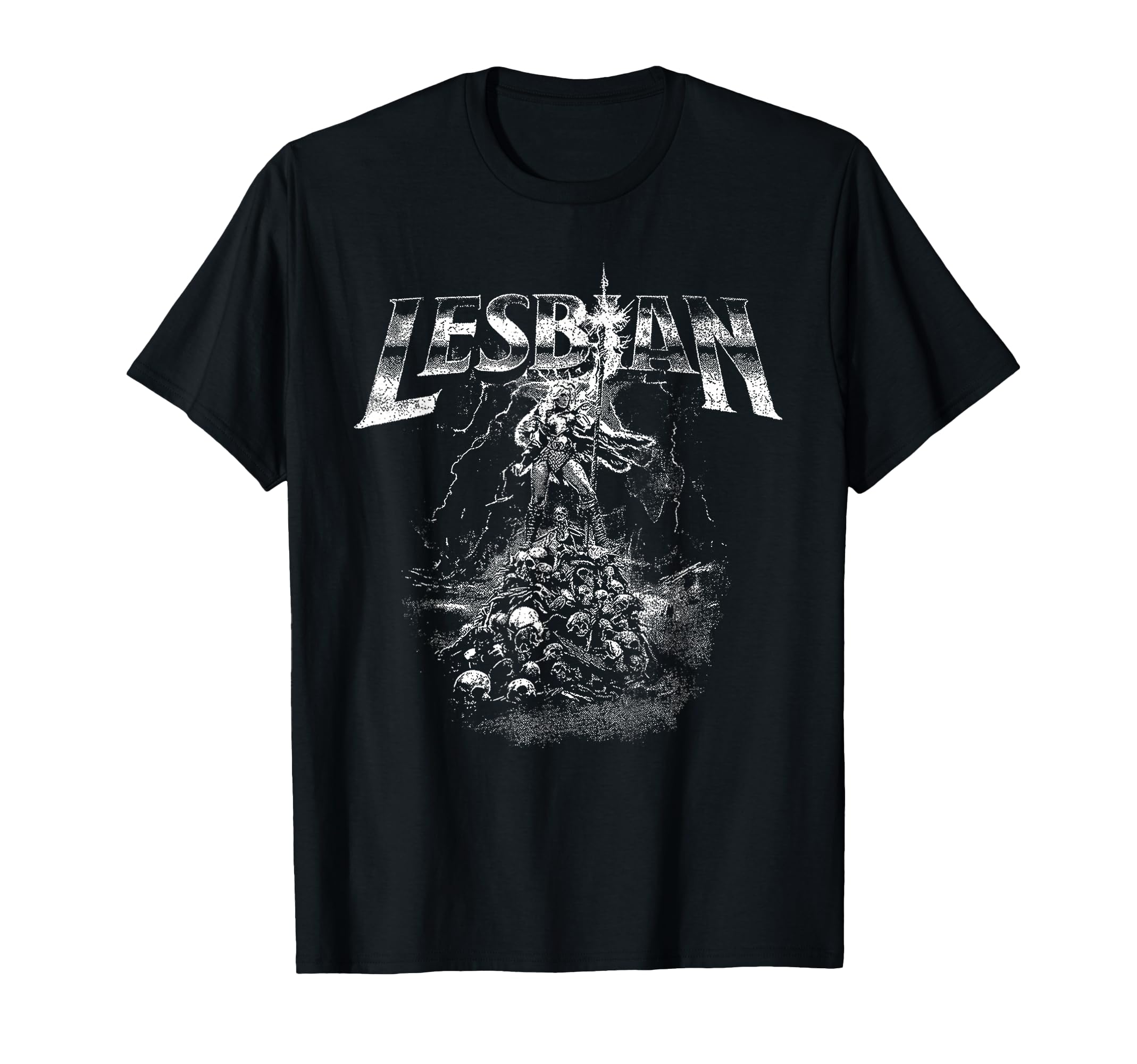 Funny Lesbian Warrior Dark Fantasy T-Shirt - Streetwear Style Men Women - T-Shirt, Sweatshirt, Hoodie