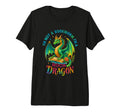 Im Not Bookworm Im Book Dragon Tri Blend T-Shirt - Custom Art Print Unisex - T-Shirt, Sweatshirt, Hoodie