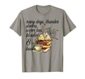 Rainy Day Tea And Book Lover Nerd T-Shirt - Graphic Print for Adults - T-Shirt, Sweatshirt, Hoodie