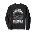 Overworked Therapist Need Energy Sweatshirt - Streetwear Style Unisex - T-Shirt, Sweatshirt, Hoodie