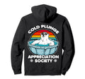 Cold Plunge Appreciation Society Polar Hoodie - Unique Graphic for Adults - T-Shirt, Sweatshirt, Hoodie