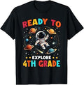 Ready to Explore 4th Grade Astronaut Back to School Boy Kids T-Shirt Unisex T-shirt, Sweatshirt, Hoodie, Long Sleeve Tee - T-Shirt, Sweatshirt, Hoodie