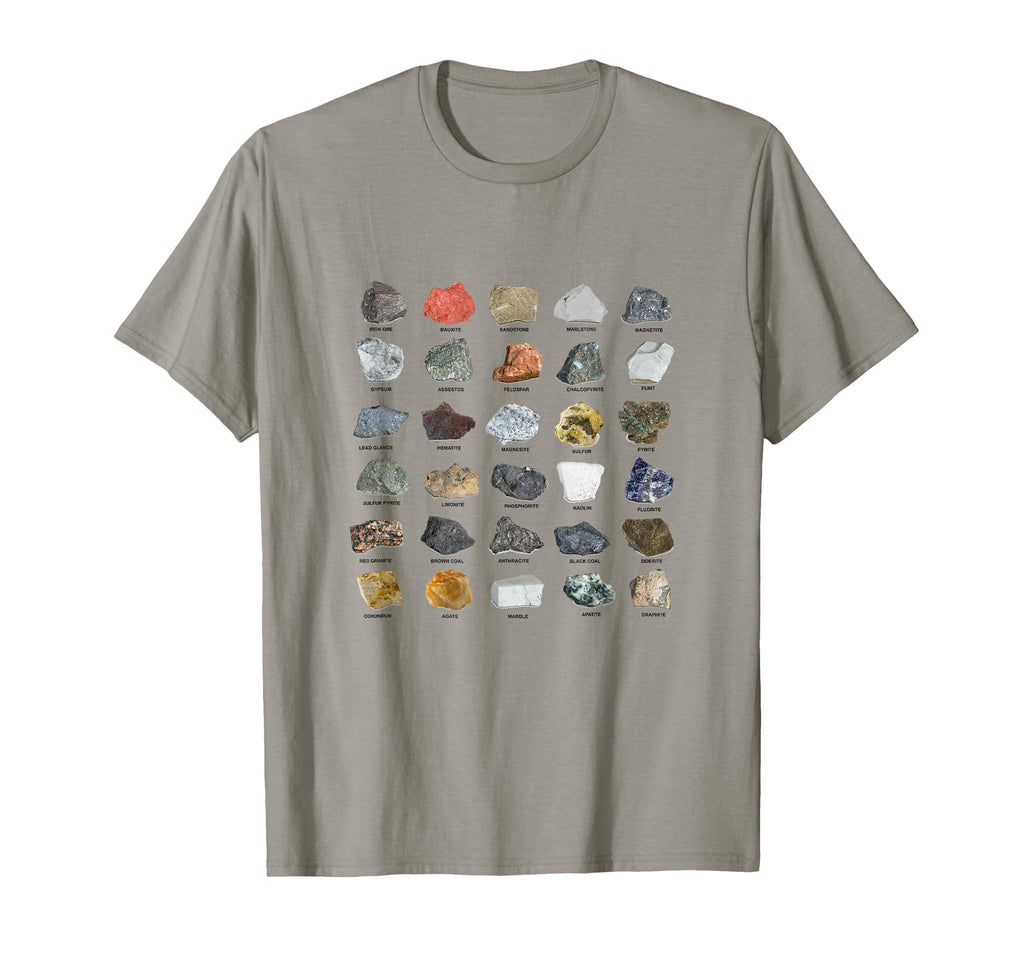 Gems And Crystals Ores And T-Shirt - Casual Everyday Wear Men Women - T-Shirt, Sweatshirt, Hoodie