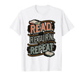 Read Return Repeat Funny Library Book T-Shirt - Aesthetic Graphic Unisex - T-Shirt, Sweatshirt, Hoodie