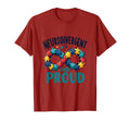 Neurodivergent And Proud Autism Mom T-Shirt - Custom Art Print Men Women - T-Shirt, Sweatshirt, Hoodie