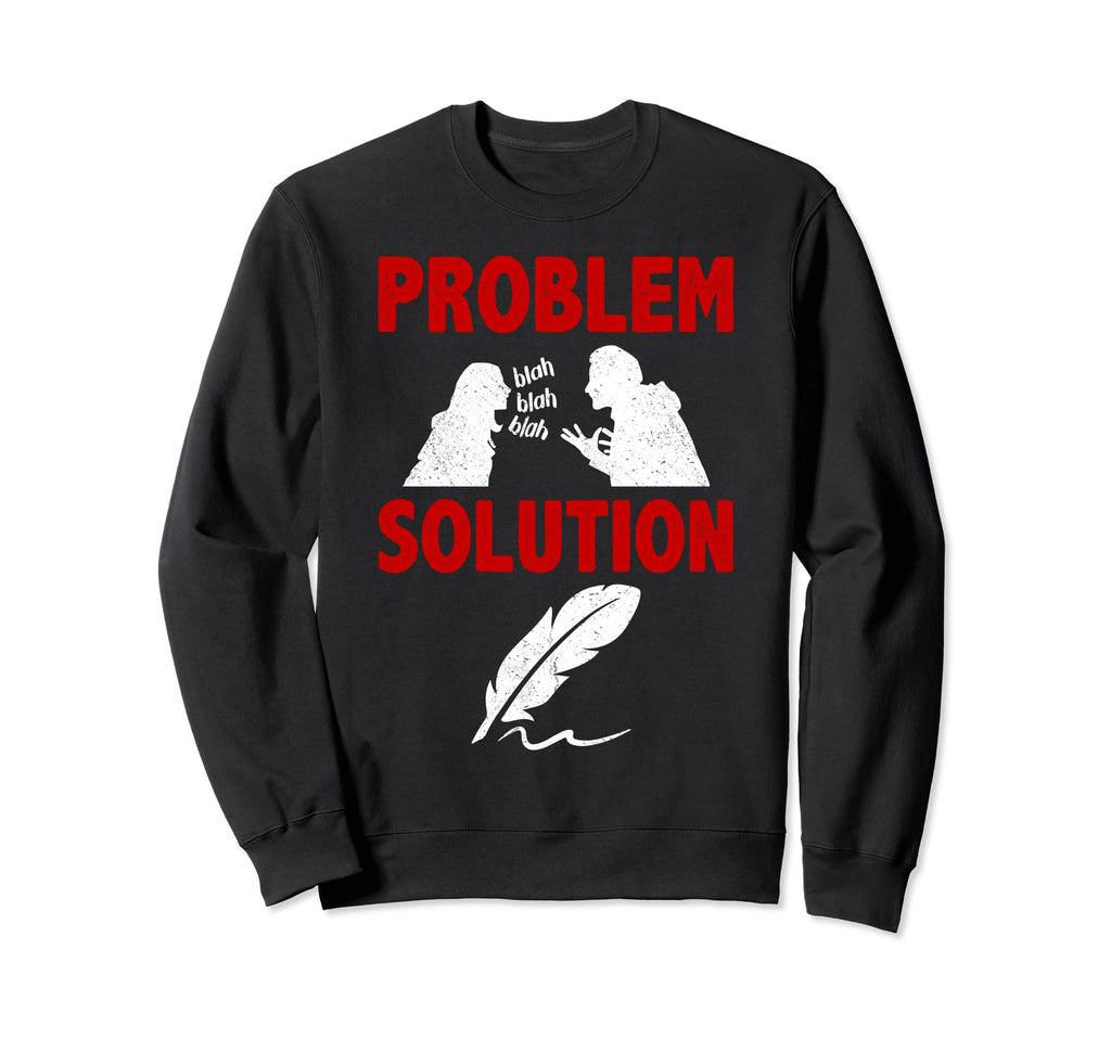Poetry Writing Literature Sweatshirt - Fun Novelty Design Men Women - T-Shirt, Sweatshirt, Hoodie