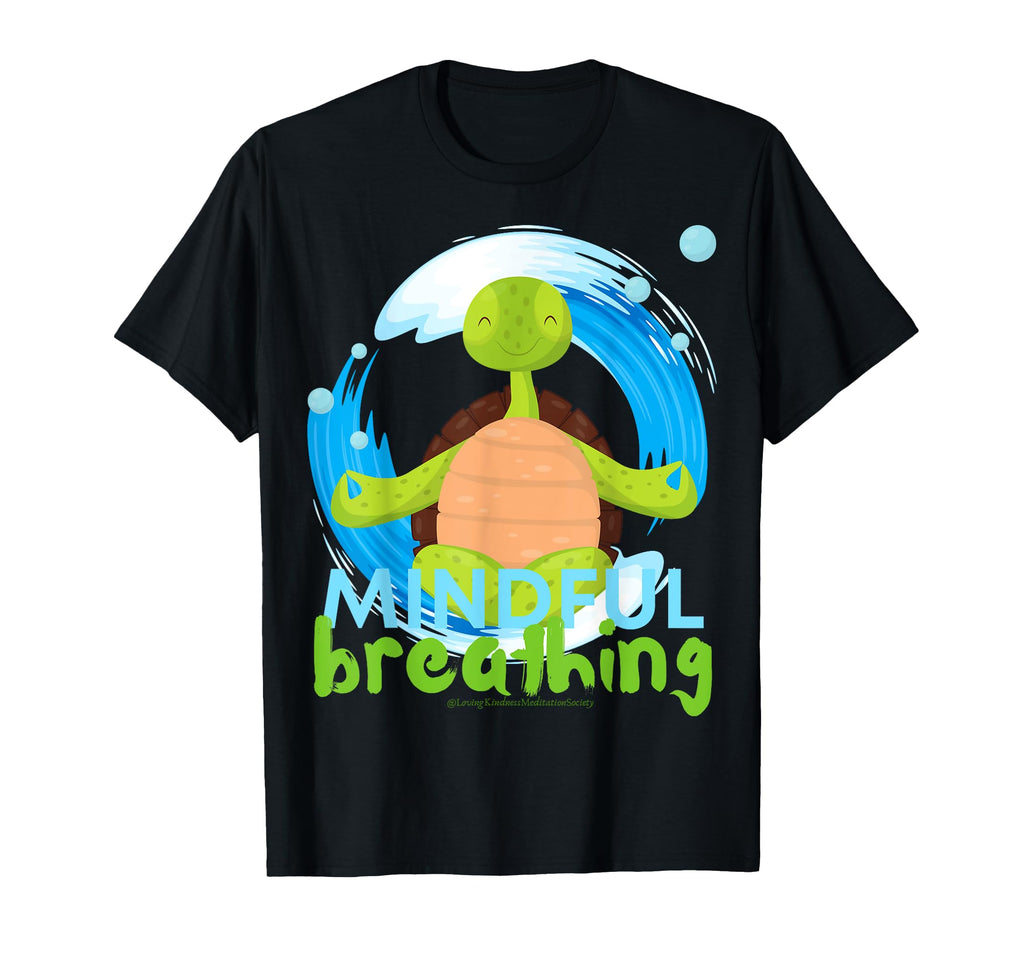 Zen Meditating Sea Turtle Loves T-Shirt - Novelty Apparel Men Women - T-Shirt, Sweatshirt, Hoodie
