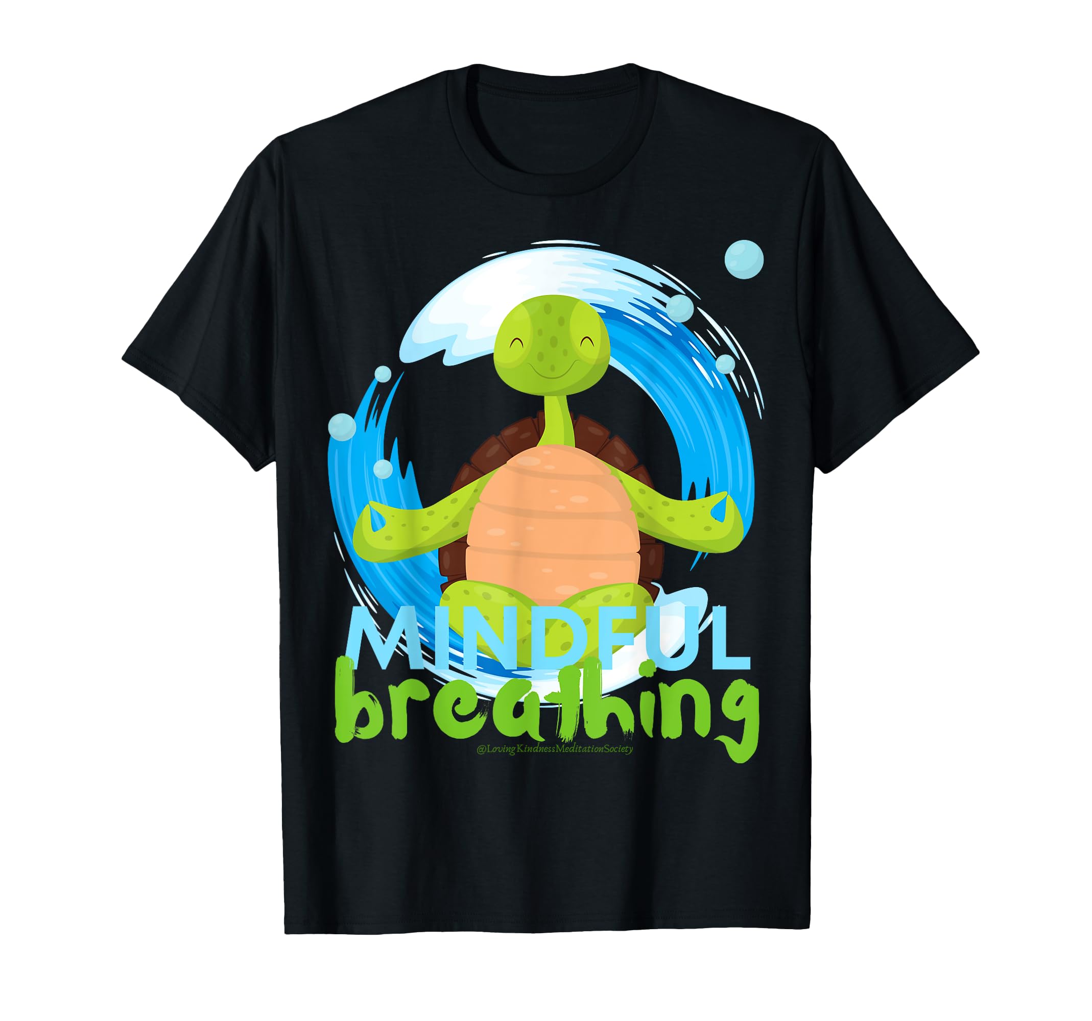 Zen Meditating Sea Turtle Loves T-Shirt - Novelty Apparel Men Women - T-Shirt, Sweatshirt, Hoodie