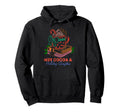 Book Lover Hot Cocoa And Holiday Chapters Hoodie - Graphic Print for Adults - T-Shirt, Sweatshirt, Hoodie