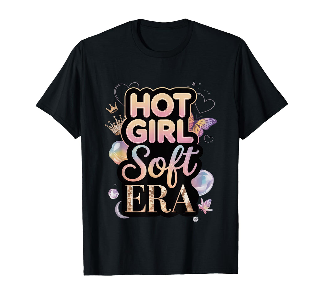 Hot Soft Era Vibes Only Statement T-Shirt - Unique Graphic Men Women - T-Shirt, Sweatshirt, Hoodie