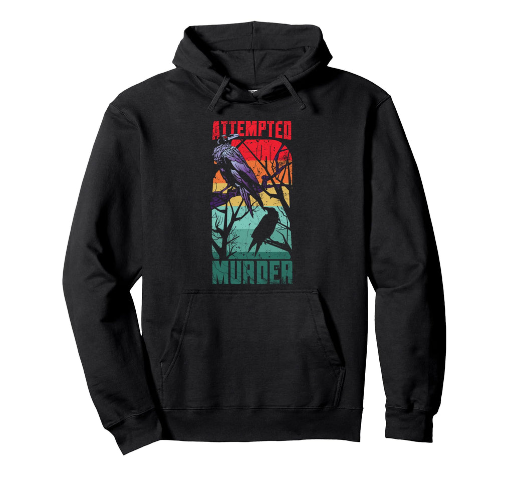 Attempted Murder Literary Reader Hoodie - Casual Everyday Wear Men Women - T-Shirt, Sweatshirt, Hoodie