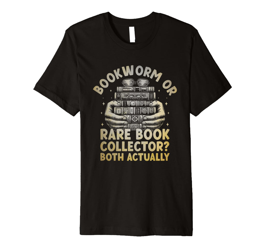 Funny Rare Books Collector T-Shirt - Aesthetic Graphic Men Women - T-Shirt, Sweatshirt, Hoodie