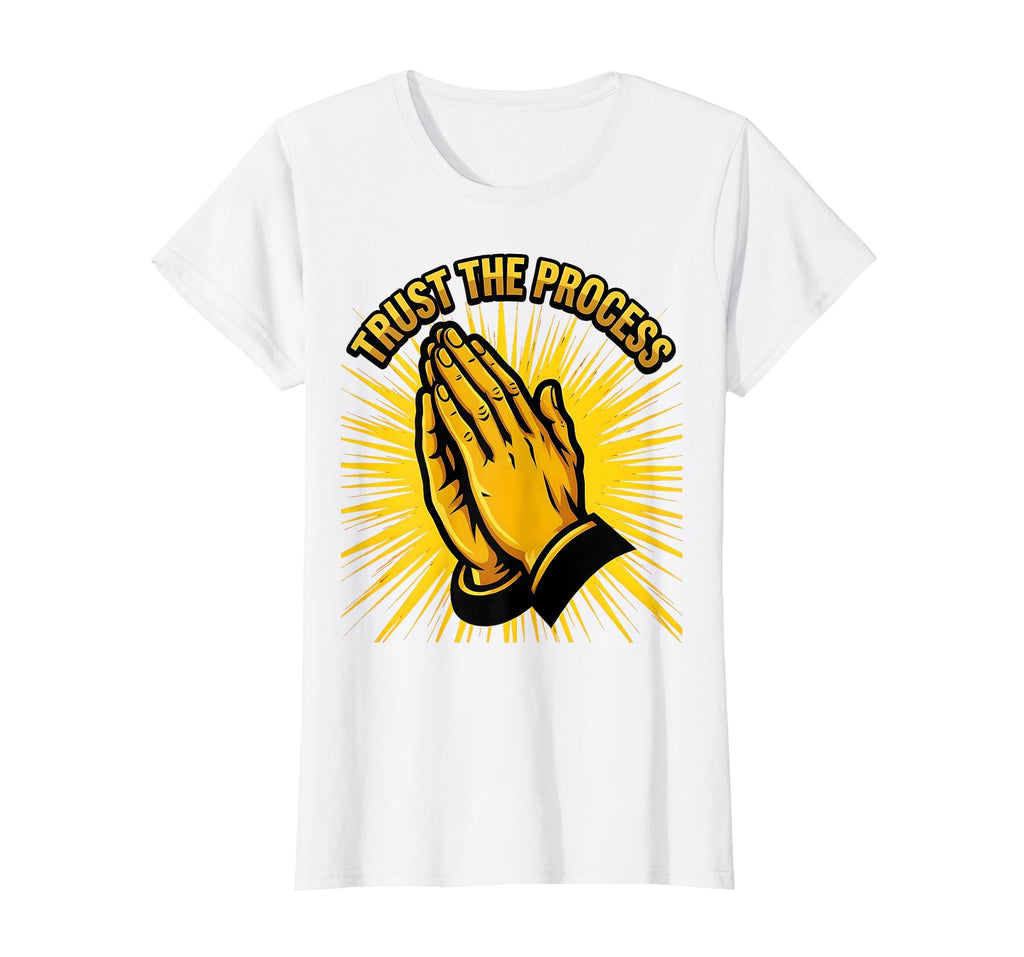 Trust Process Religious Faith Mens T-Shirt - Custom Art Print for Adults - T-Shirt, Sweatshirt, Hoodie