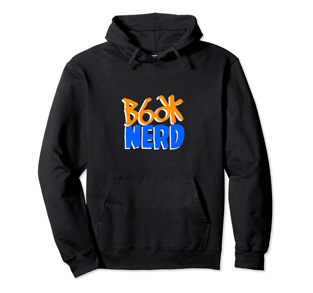 Book Nerd Bookworms Glasses Reading Hoodie - Novelty Apparel for Adults - T-Shirt, Sweatshirt, Hoodie