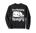Hungry Overthinker Food Anxiety T-Shirt - Aesthetic Graphic Men Women - T-Shirt, Sweatshirt, Hoodie