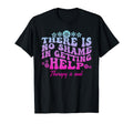 Therapy Is Green Ribbon Mental Health T-Shirt - Graphic Print Men Women - T-Shirt, Sweatshirt, Hoodie