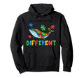 Neurodiversity Brain Autism Awareness Hoodie - Aesthetic Graphic Men Women - T-Shirt, Sweatshirt, Hoodie