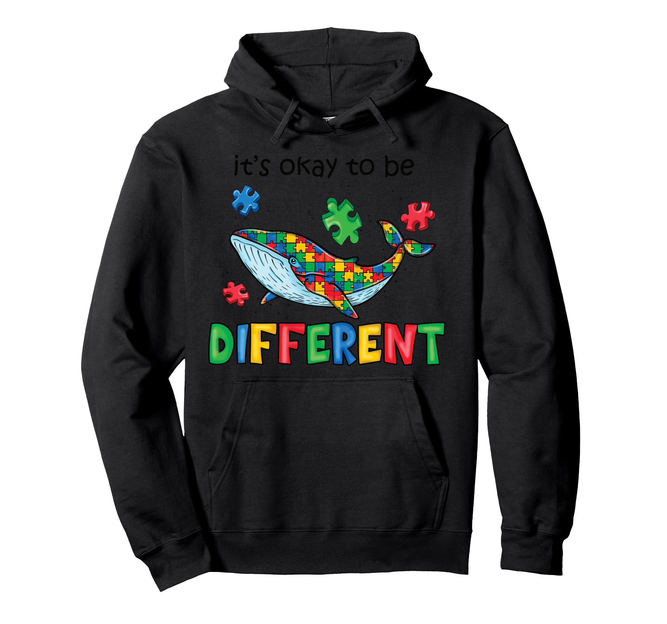 Neurodiversity Brain Autism Awareness Hoodie - Aesthetic Graphic Men Women - T-Shirt, Sweatshirt, Hoodie