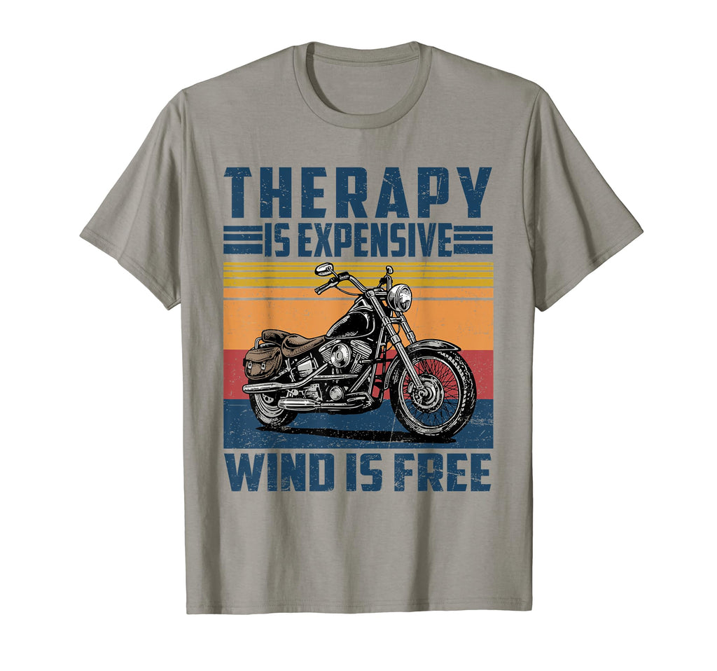 Therapy Is Expensive Wind Is Free T-Shirt - Casual Everyday Wear Men Women - T-Shirt, Sweatshirt, Hoodie