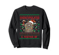 Overstimulated Festive Af Ugly Sweatshirt - Unique Graphic Men Women - T-Shirt, Sweatshirt, Hoodie