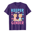 Keeper Gender Party Gender Reveal T-Shirt - Minimalist Print Men Women - T-Shirt, Sweatshirt, Hoodie