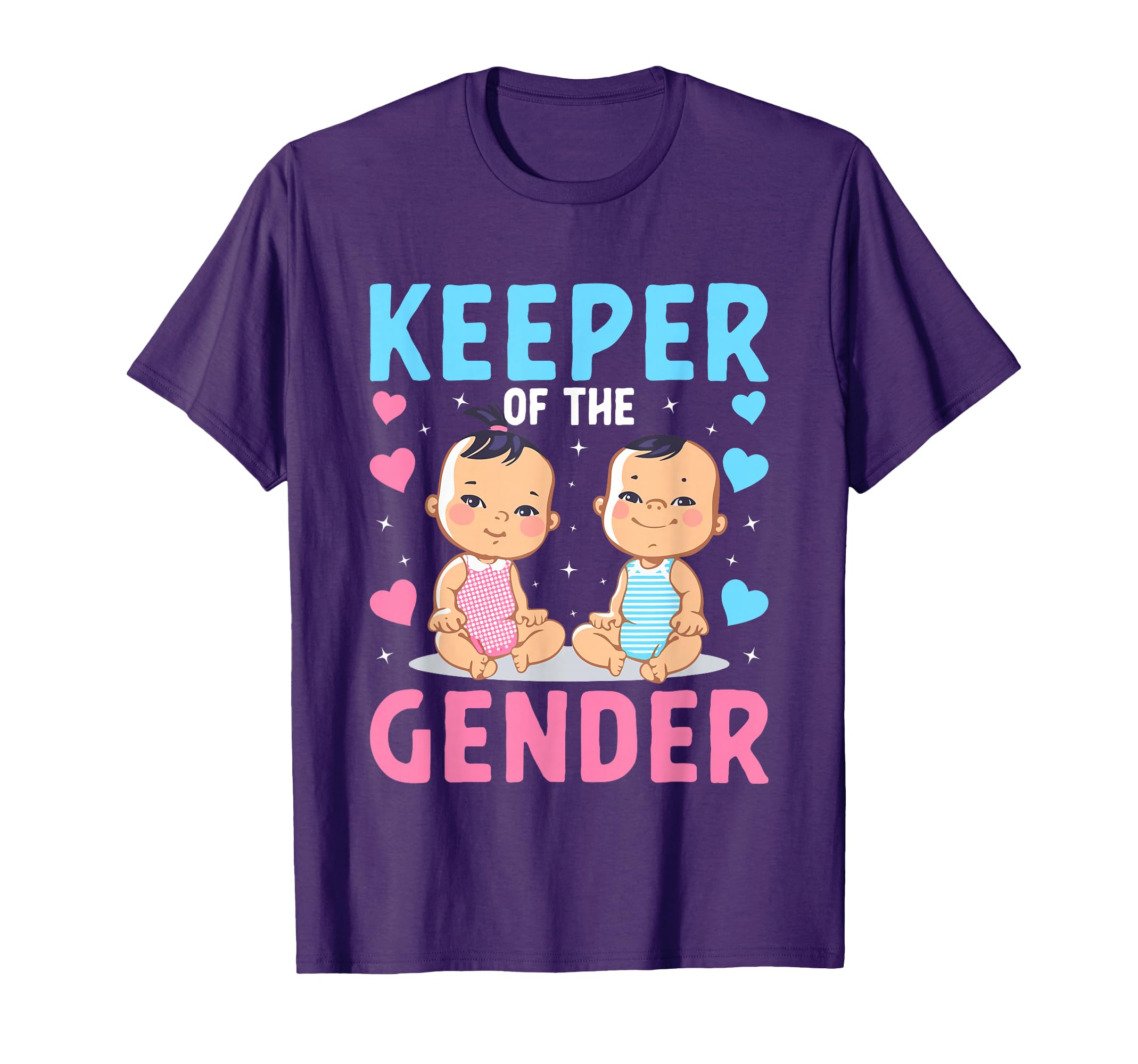 Keeper Gender Party Gender Reveal T-Shirt - Minimalist Print Men Women - T-Shirt, Sweatshirt, Hoodie