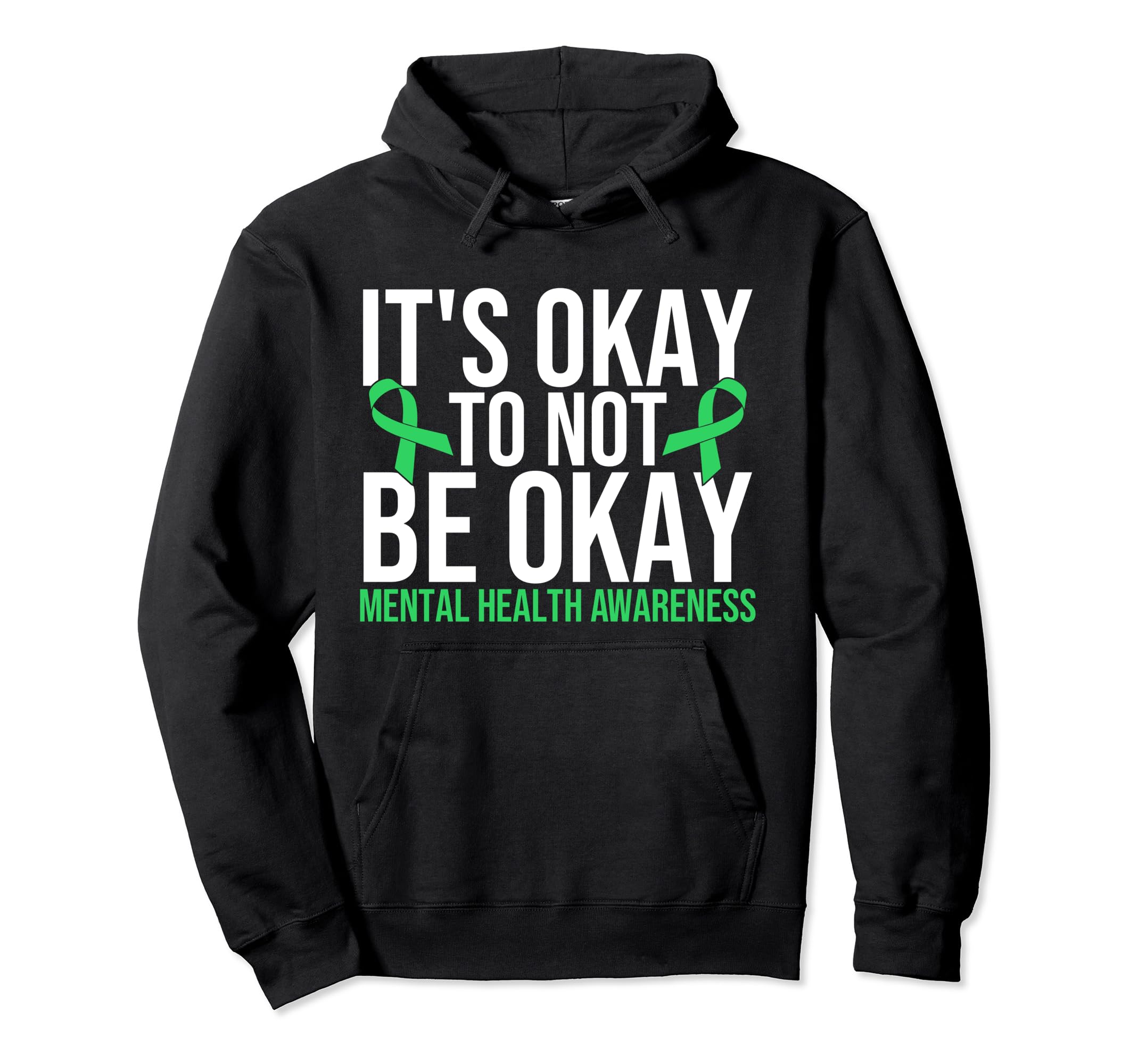 Its Okay To Not Be Okay Mental Hoodie - Aesthetic Graphic for Adults - T-Shirt, Sweatshirt, Hoodie