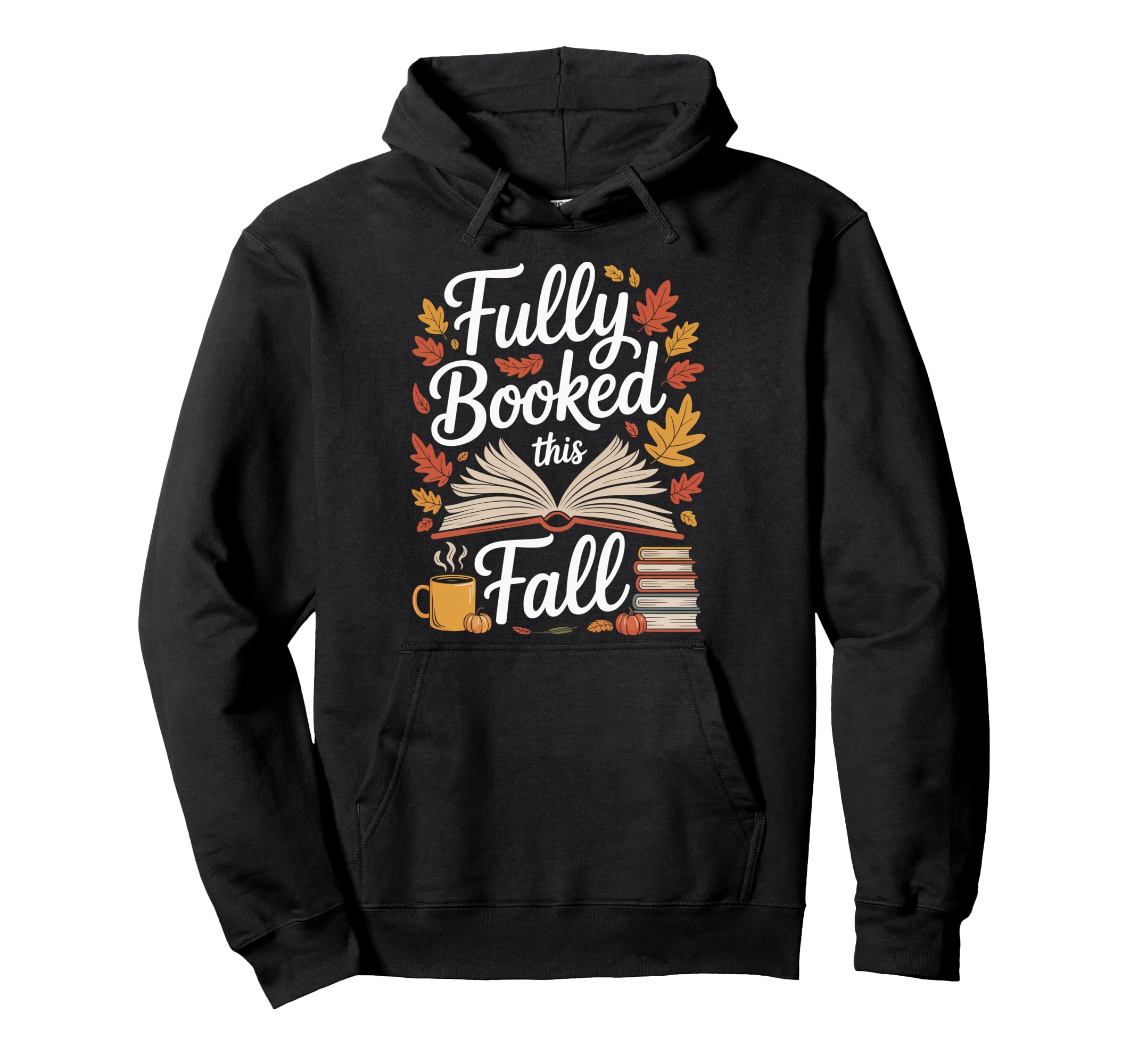 Autumn Bibliophile Book Bookworm T-Shirt - Fun Novelty Design Men Women - T-Shirt, Sweatshirt, Hoodie