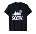 Anti Social Introvert Club I Hate People T-Shirt - Streetwear Style Unisex - T-Shirt, Sweatshirt, Hoodie
