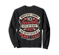 Whoever Thinks 10 Seconds Goes Sweatshirt - Minimalist Print Men Women - T-Shirt, Sweatshirt, Hoodie