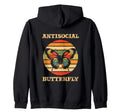 Antisocial Butterfly Gift T-Shirt - Custom Art Print Unisex - T-Shirt, Sweatshirt, Hoodie