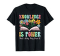 Knowledge Is Power Book Club Or T-Shirt - Custom Art Print for Adults - T-Shirt, Sweatshirt, Hoodie