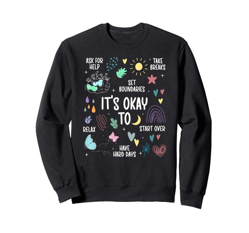 Mental Health Awareness Month Mental Sweatshirt - Graphic Print Men Women - T-Shirt, Sweatshirt, Hoodie
