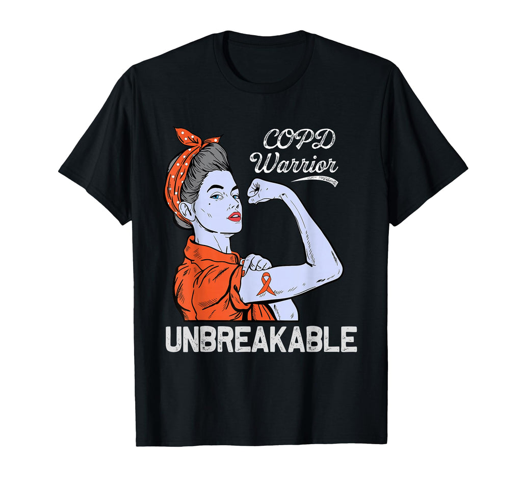 Copd Warrior Chronic Obstructive T-Shirt - Aesthetic Graphic for Adults - T-Shirt, Sweatshirt, Hoodie