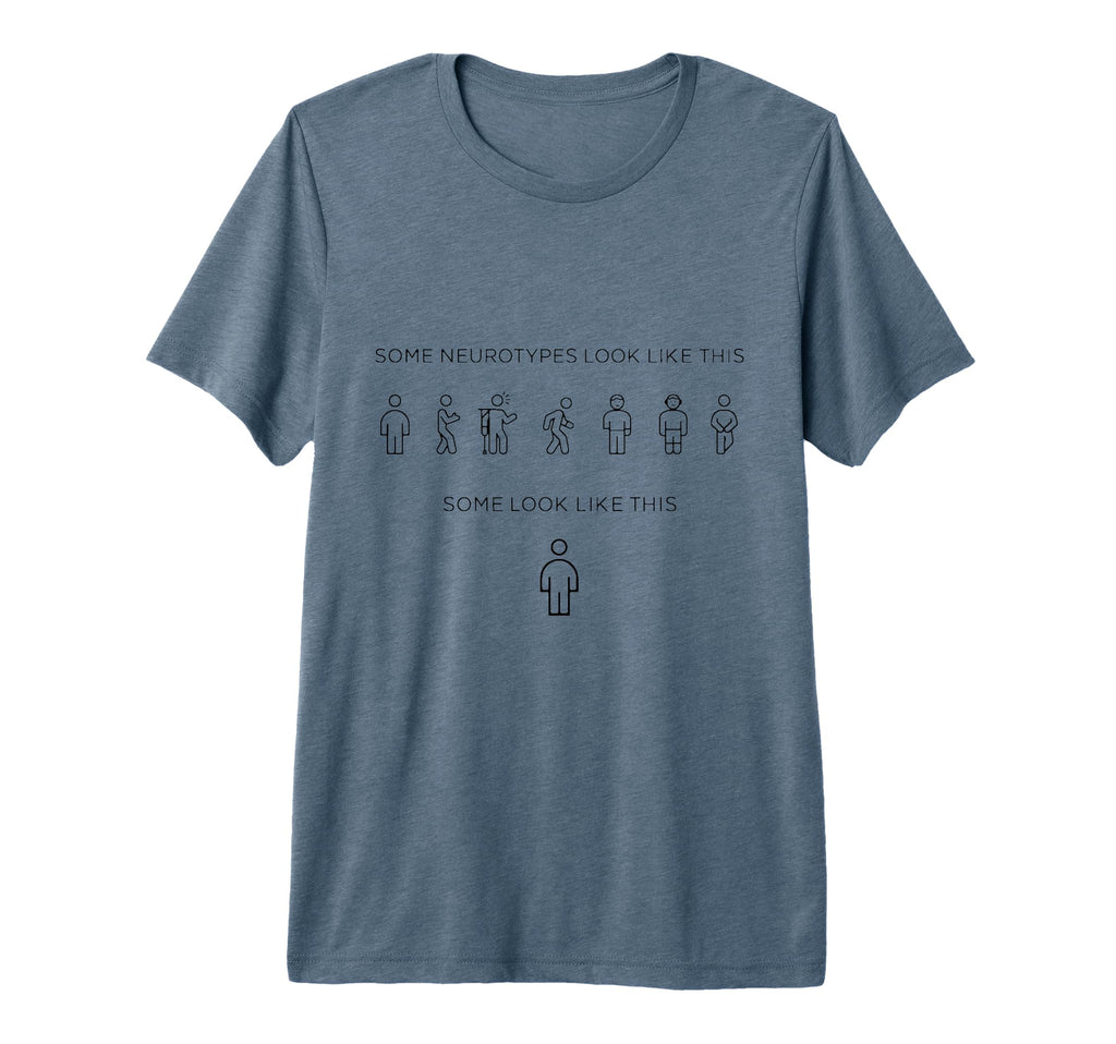 Neurodivergent Pride Invisible T-Shirt - Graphic Print for Adults - T-Shirt, Sweatshirt, Hoodie