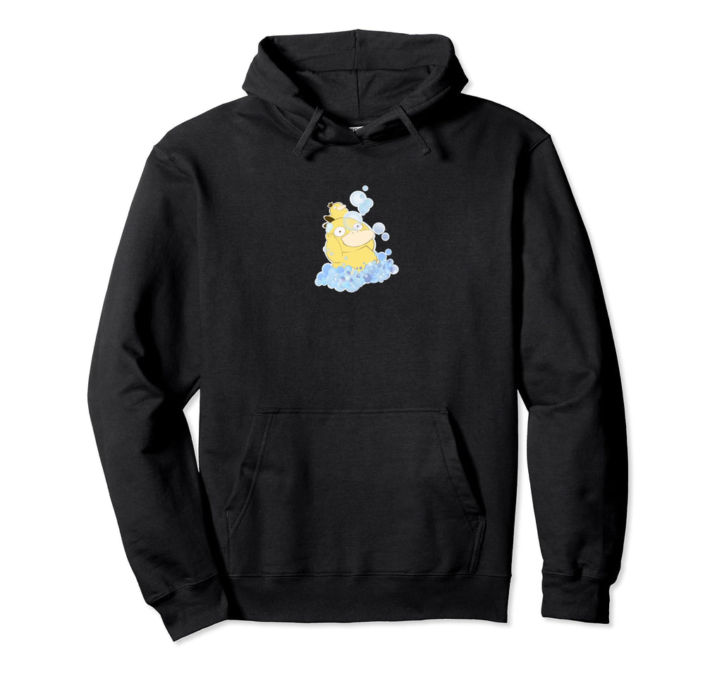 Adorable Rubber Duck Takes Self Care Bubble Hoodie - Graphic Print Unisex - T-Shirt, Sweatshirt, Hoodie
