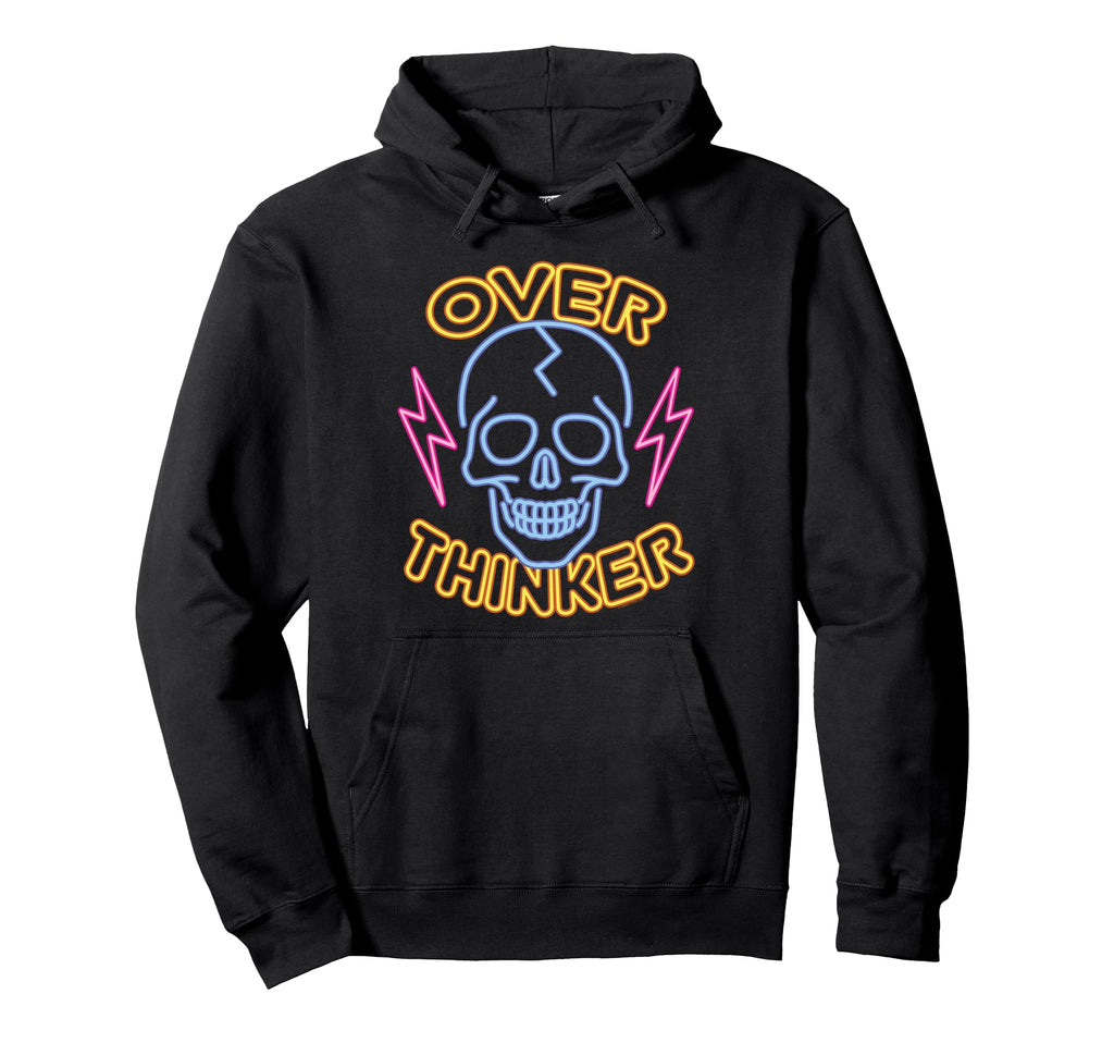 Over Thinker Hoodie - Custom Art Print Unisex - T-Shirt, Sweatshirt, Hoodie