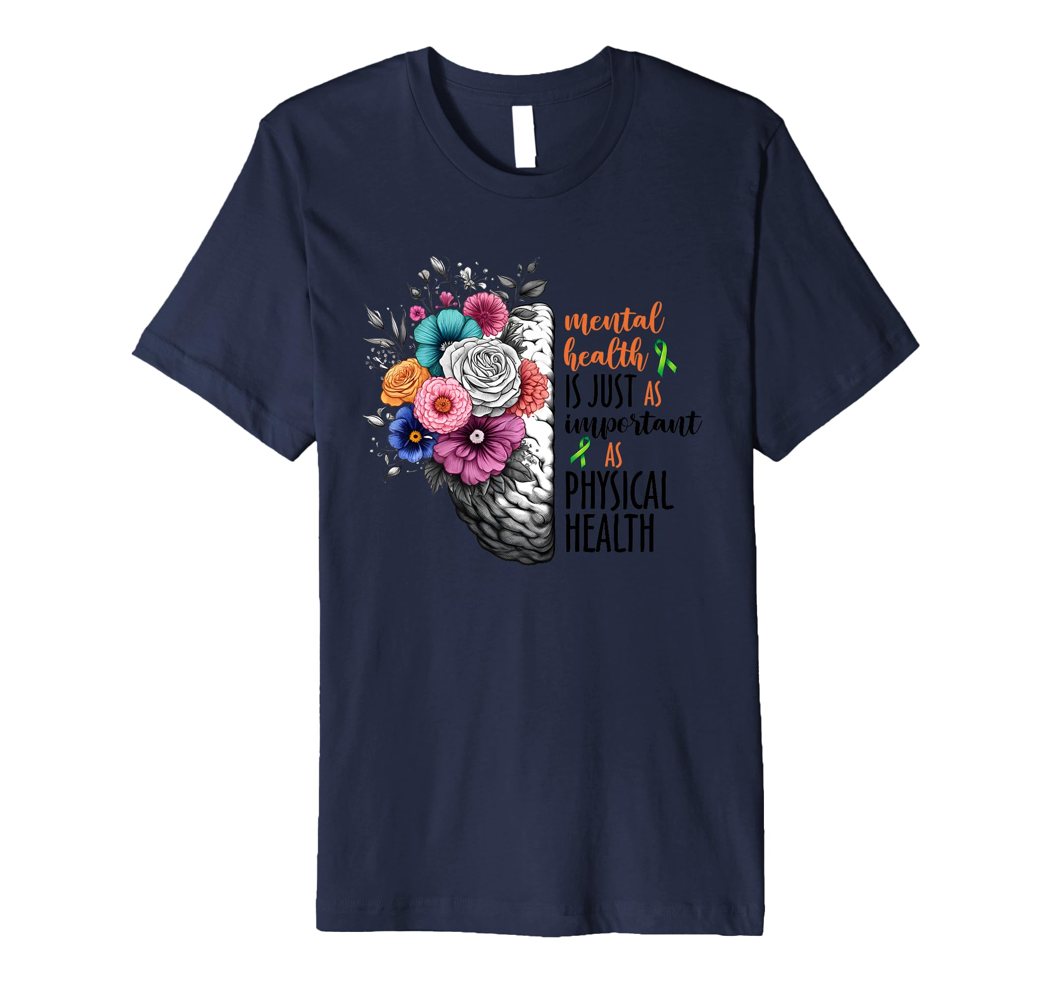 Mental Health Awareness Month End T-Shirt - Custom Art Print for Adults - T-Shirt, Sweatshirt, Hoodie