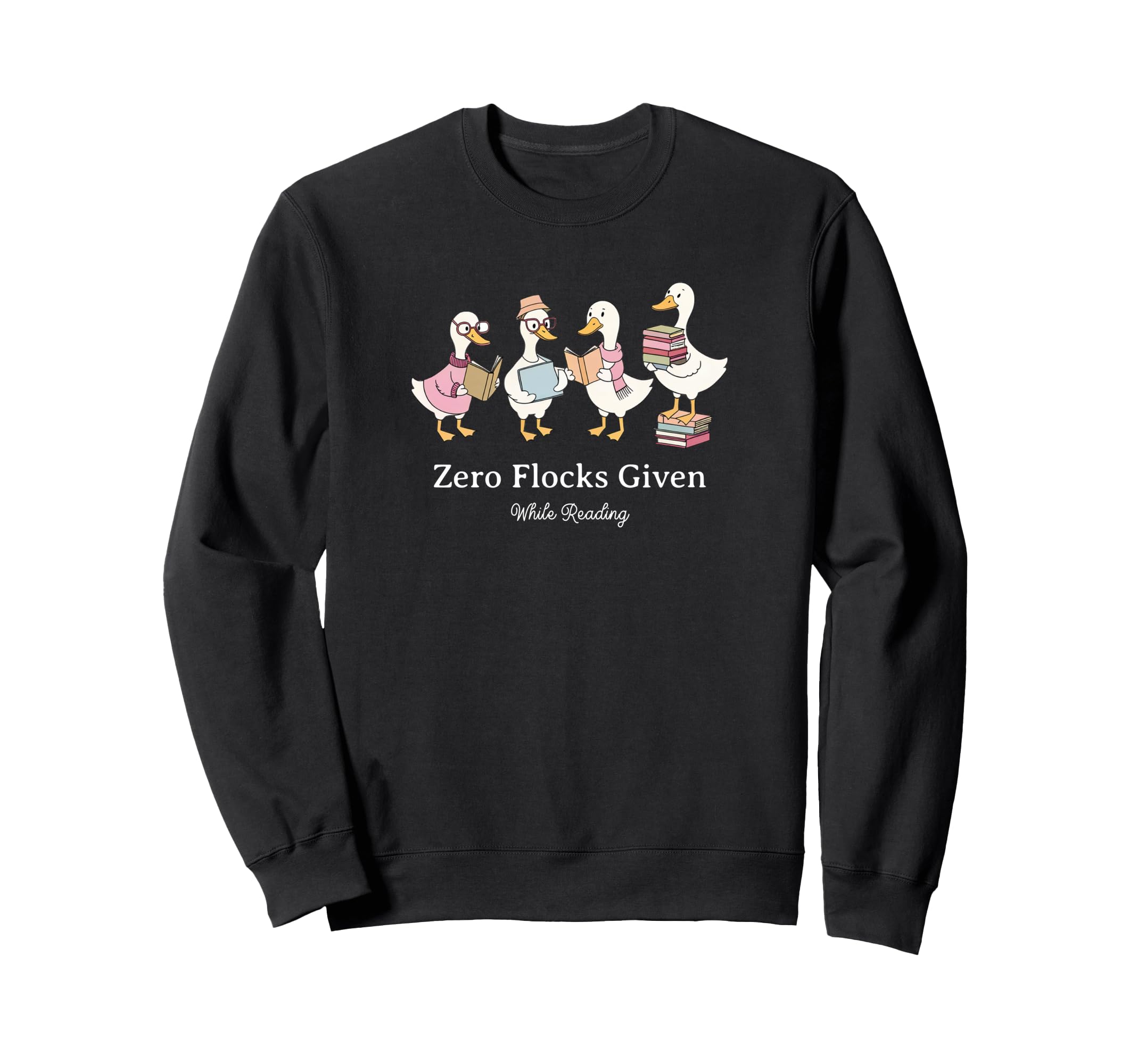 Silly Goose Funny Bookish Items Sweatshirt - Custom Art Print Unisex - T-Shirt, Sweatshirt, Hoodie